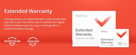 Synology Ew201 3 To 5 Years Warranty Extension Ew201 Mwave