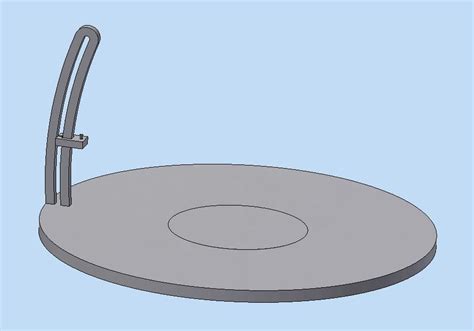 360 Rotating Platform With Fixed Central Platform 8 Steps With