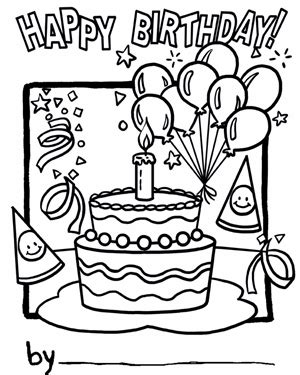 The best selection of royalty free birthday cake line drawing vector art, graphics and stock illustrations. HAPPY BIRTHDAY CAKE
