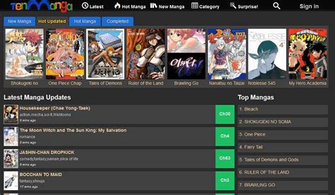 21 Best Websites To Read Manga Online 2020 SharpHunt