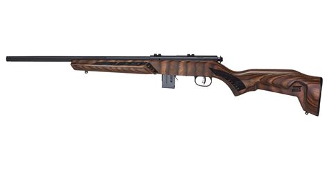 Savage 93r17 Minimalist 17 Hmr Bolt Action Rifle With Wood Stock