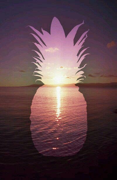 Pineapple Beach Girl Wallpaper Cute Kawaii Smartphone
