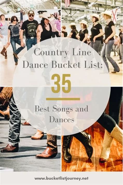 Country Line Dance Bucket List 35 Best Songs And Dances Line Dance
