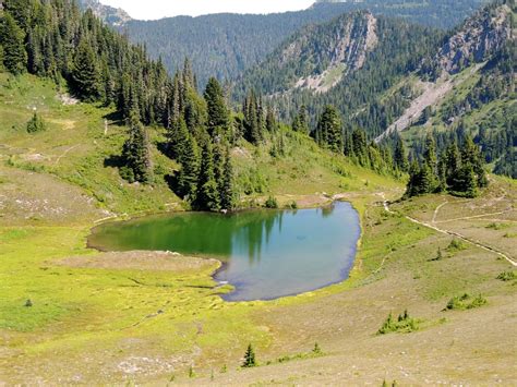 Heart Lake Olympic National Park Seattle Backpackers