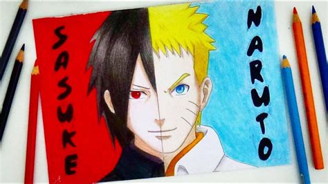Naruto E Sasuke Desenho