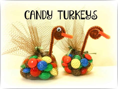 Candy Turkeys For Thanksgiving Learning2bloom