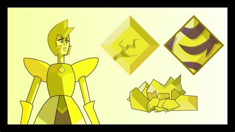 Steven Universe Yellow Diamond Gem Corrupted Shattered Fan Art