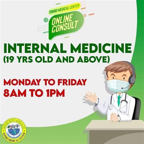 Tondo Medical Center Internal Medicine Online Clinic Manila
