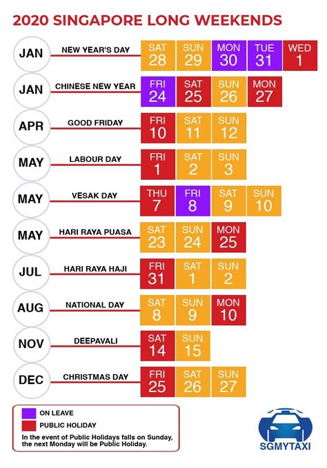 2024 Calendar With Public Holidays Singapore 2024 Calendar Printable