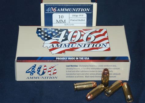 10mm 180gr Plated Flat Point The Ammo Store Online Shop The Ammo