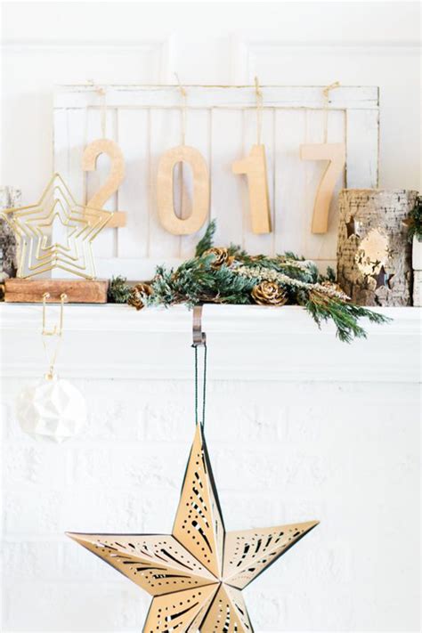 Rustic New Years Decorating For Living Room Homemydesign