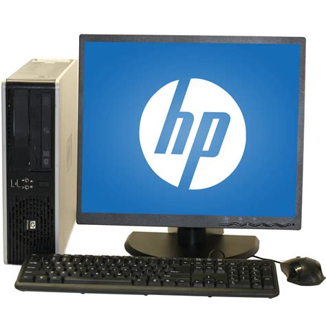 Refurbished Hp 7800 Desktop Pc With Intel Core 2 Duo Processor 4gb