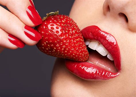 2800 Strawberry Lips Stock Photos Pictures And Royalty Free Images