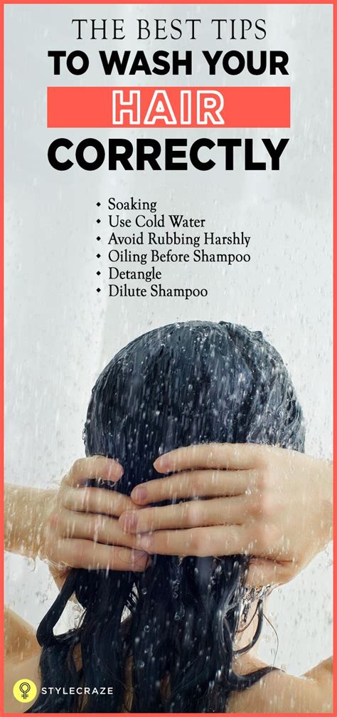 Best Hair Wash Tips To Wash Your Hair The Right Way Our Top Tips Washing Hair Cool