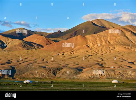 Mongolia Bayan Ulgii Province Western Mongolia The Colored Mountains