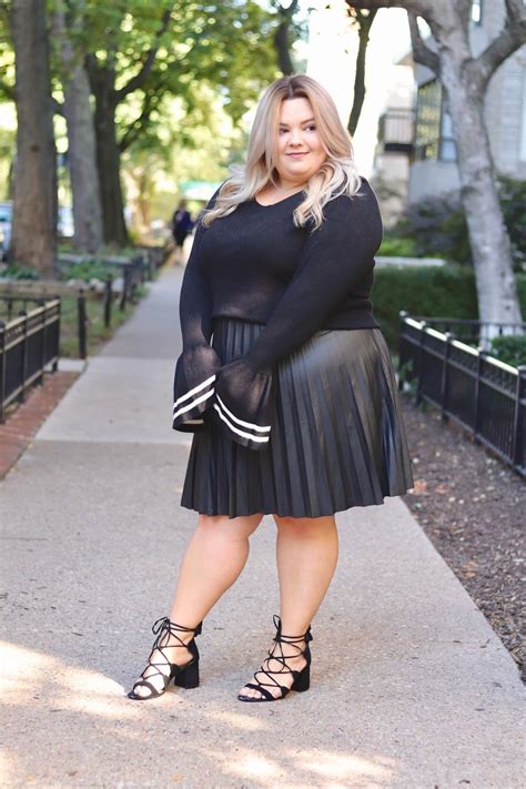 Plus Size Faux Leather Pleated Skirt Plus Size Leather Skirt Outfit Classy Leather Skirt
