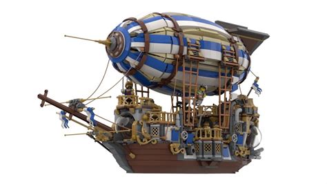 Lego Ideas Project Steampunk Airship Maakt Kans Op Commerciële Release