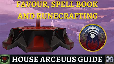 Guide To House Arceuus Favour Spellbook And Runecrafting Youtube