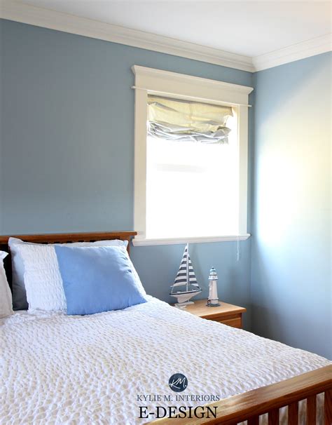 Benjamin Moore Best Blue Paint Colour Early Morning Kylie M E Design