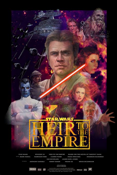 Star Wars Episode Vii Heir To The Empire Poster By Bort826tfworld On