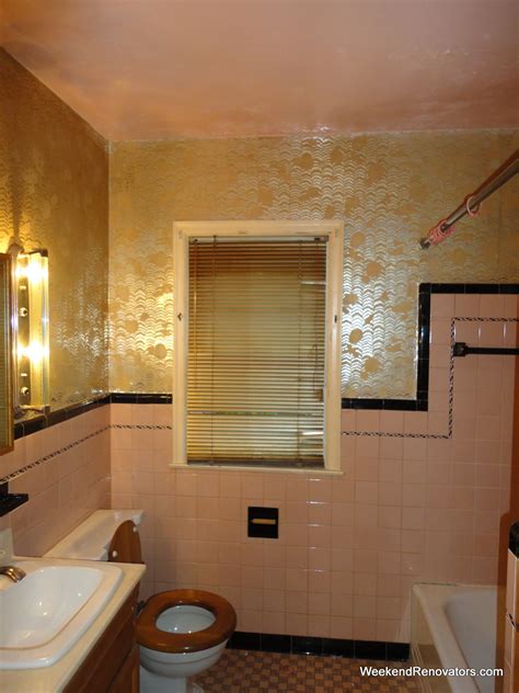 25 Wonderful Pictures And Ideas Of Gold Bathroom Wall Tiles 2022