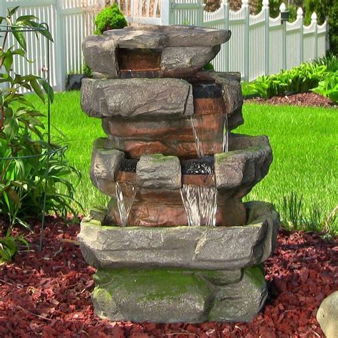 Large Rock Quarry Outdoor Waterfall Water Fountain Wled