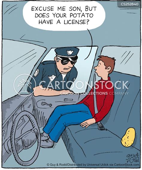 Police Car Cartoons And Comics Funny Pictures From Cartoonstock