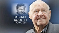 Legendary Actor Mickey Rooney Dead at 93 - ABC News