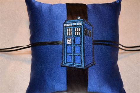 Doctor Who Ring Pillow By Bridalbliss2000 On Etsy 3200 Doctor Who
