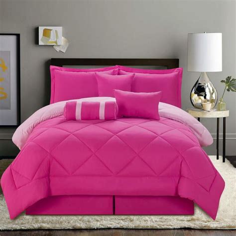 Hot Pink Bathroom Accessories Jcpenney Comforters And Matching Drapes