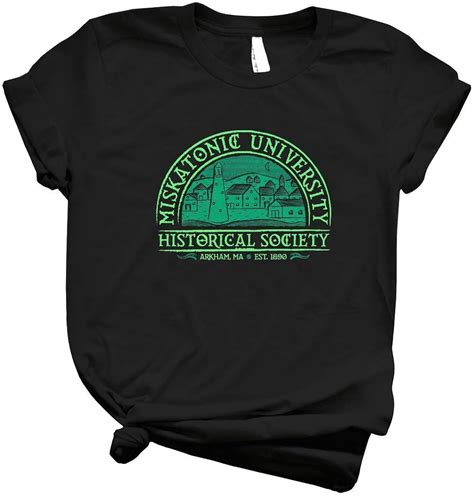 Miskatonic Historical Society T Shirt T Tee Graphic For