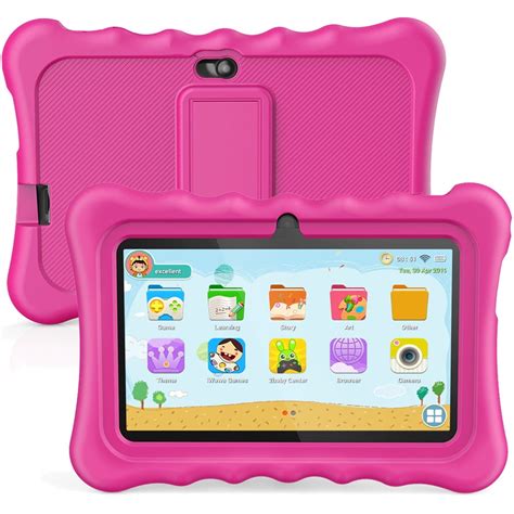 Best Kid Tablets Excelvan Tablet For Kids Ages 2 8 With Wifi 7 Ips