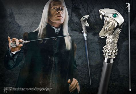 Harry Potter Lucius Malfoys Cane With Wand 11 Scale Replica