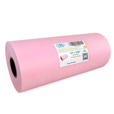 Idl Packaging 18 X 1000 True Pink Butcher Paper Roll
