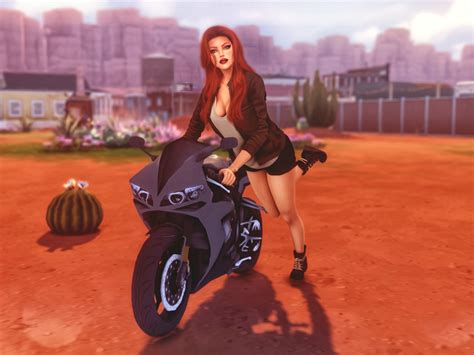 Motorcycle Poses At Katverse Sims Updates Hot Sex Picture