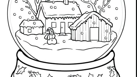 Snow Coloring Pages At Free Printable Colorings