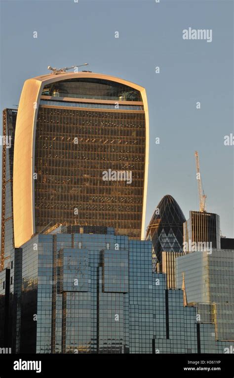 The Walkie Talkie Building London Uk Stock Photo Alamy