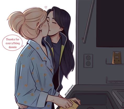 Egabdraws Posts Tagged Moonsun Lesbian Comic Fan Art Lesbian Art