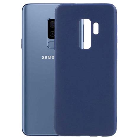Samsung Galaxy S9 Flexible Silicone Case Dark Blue