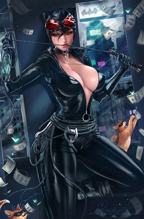 Catwoman And Selina Kyle Dc Comics And More Drawn By Javier Estrada