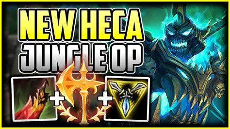 How To Play Hecarim Jungle New Op Buildrunes Hecarim Commentary