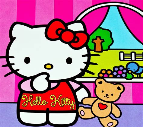 Hello Kitty Cartoon Character Cute Hd Wallpaper Peakpx