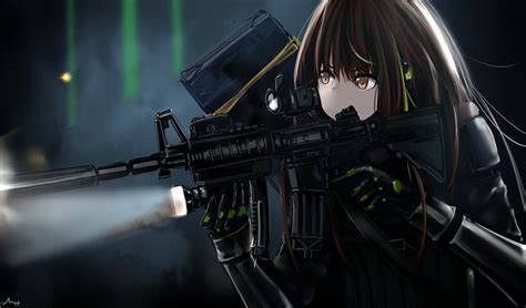 M16 Girls Frontline Wallpaper Anime Wallpaper Hd