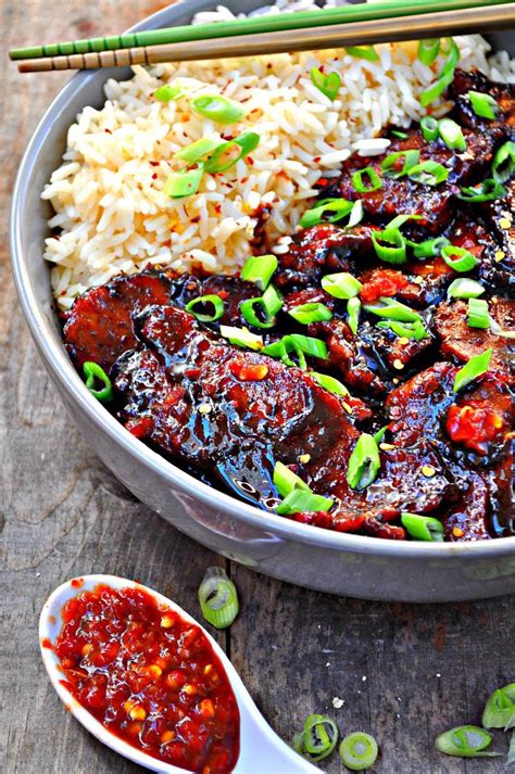 This mongolian beef is tender, saucy and perfectly savory. Vegan Crispy Mongolian Seitan - Rabbit and Wolves | Recipe ...