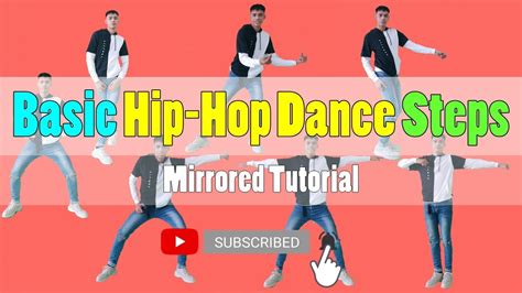 Hip Hop ║ Aerobics ║basic Hip Hop Dance Steps ║ Mirrored Tutorial Youtube