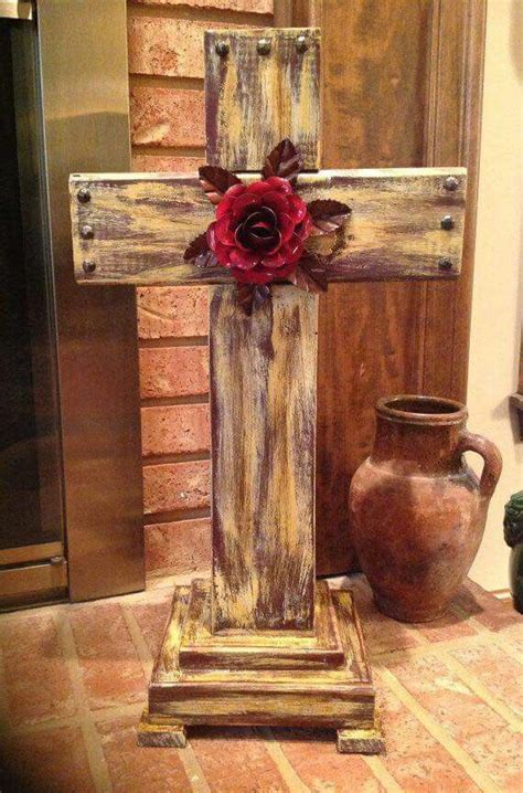 Pin By Ana Sanchez On The Cross Of Our Lord Rustic Cross Cross