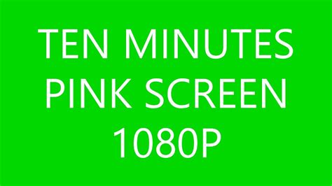 Blank Green Screen Background
