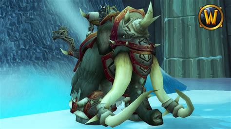 Great Black War Mammoth WoW WotLK How To Get This Mount Millenium