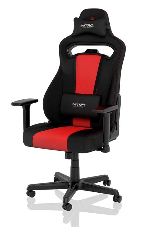 Nitro Concepts E250 Gaming Chair Black And Red On Sale Now At
