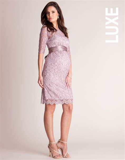 Luxury Blush Pink Lace Maternity Cocktail Dress Cocktail Dress